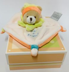 DC2372O - Doudou de la gamme Acidulé - Ours couleur Orange