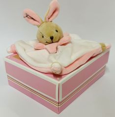 DC2372R - Doudou de la gamme Acidulé - Lapin couleur Rose
