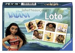 RAV24082 - Jeu de société du dessin animé Vaiana - Loto