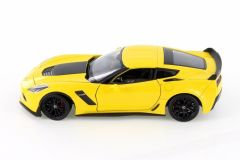 WEL24085GE - Voiture de 2017 jaune – CHEVROLET Corvette Z06