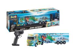 REV24534 - Camion radiocommandé – MERCEDES actros avec remorque Dino Express