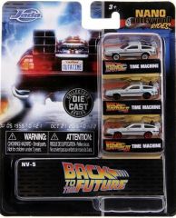 JAD253251002 - Set de 3 Véhicule du film RETOUR VERS LE FUTUR
