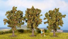 NOC25513 - 3 Arbres hauteur 4.5 cm - Pommiers