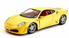 BUR26008GE - Voiture de couleur jaune – FERRARI F430