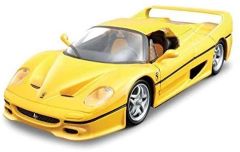 BUR26010GE - Voiture de 1996 jaune – FERRARI F50