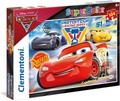 CLE27072 - Puzzle du dessin animé CARS 3 104 Pièces