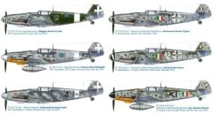 ITA2719 - Maquette à assembler et à peindre - BF 109 G-6 Italian Aces