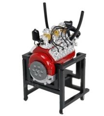 PHT28010M - Moteur en miniature rouge - FORD V8 FORD V8 Flat Head