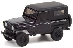 GREEN28070-B - Véhicule sous blister - NISSAN Patrol 1970 BLACK BANDIT