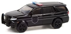 GREEN28070-E - Véhicule sous blister - CHEVROLET Tahoe 2021 BLACK BANDIT