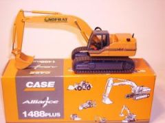 CON2846SOFRAT - Engin de chantier aux couleur SOFRAT – CASE 1488 Plus