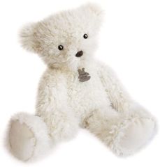 HO2972 - Peluche de couleur Blanc Moyen modèle 60 cm – Ours Pompon
