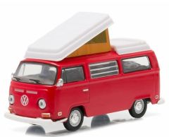Véhicule sous Blister de 1968 couleur rouge – VW T2B camper van
