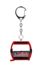 JC80123 - Porte-Clés télécabine de couleur rouge - Station Saalbach - OMEGA