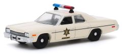 GREEN30140 - Voiture sous blister du shérif du comté de Hazzard – DODGE Monaco 1975
