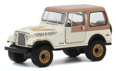 GREEN30175 - Voiture sous blister de la série DIXIE – JEEP CJ-7 de 1979