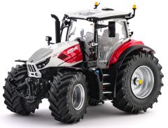 ROS30178 - Tracteur de couleur rouge et blanc - STEYR Impuls 6180