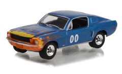 GREEN30328 - Voiture sous blister – FORD Mustang GT Fastback Race Car #00 1968