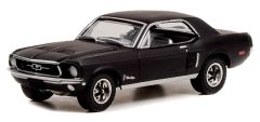 GREEN30354 - Voiture sous blister de la série SHE COUNTRY SPECIAL – FORD mustang de 1967 couleur noir