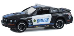 GREEN30370 - Voiture sous blister de la série Blueline Racing - FORD Mustang GT 2009 Police d'Edmonton