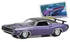 GREEN30374 - Voiture sous blister de la série USPS - DODGE Charger 1970 R/T