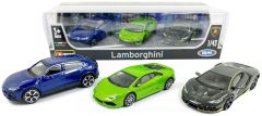 BUR30432 - Set de 3 voitures de marque LAMBORGHINI