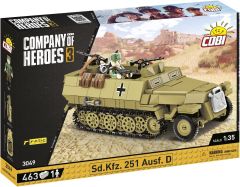 COB3049 - Jeu de construction – 463 pcs - SD. KFZ. 251 Ausf.D