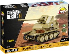 COB3050 - Jeu de construction – 420 pcs - MARDER  III Sd.Kfz.139