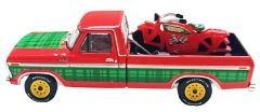 GREEN30564-E - Voiture sous blister de la série CRHISTMAS COLLECTION 2025 - FORD F-250 1978
