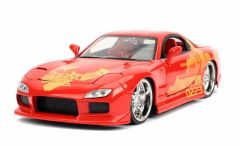 JAD30747 - Voiture du fill Fast & Furious de 1993 couleur rouge - MAZDA RX-7 Orange