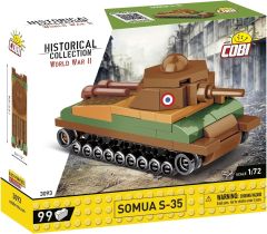 COB3093 - Jeu de construction – 99 pcs - SOMUA S-35