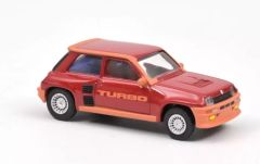 NOREV310931 - Voiture de 1980 couleur rouge - RENAULT 5 Turbo