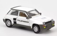 NOREV310932 - Voiture de 1981 couleur blanche – RENAULT 5 turbo