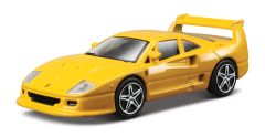 BUR31125GE - Voiture de couleur jaune - FERRARI F40 Competizione