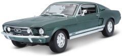 MST31166 - Voiture de 1967 couleur verte - FORD Mustang GTA Fastback