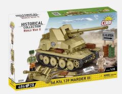 COB3131 - Jeu de construction - 486 pcs - Sd.Kfz. 139 MARDER III