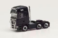 HER314053-002 - Camion solo de couleur noir - SCANIA CS 20 HD 6x2