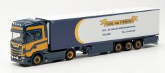 Camion avec remorque frigo GERB. VAN  ITERSON - SCANIA CS 20 HD  4x2