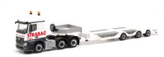 HER314794 - Camion 6x2 MERCEDES ACTROS STREAMSPACE STRABAG avec semi remorque