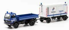 HER315050 - Camionnette avec groupe électrogène 2 essieux THW FREISING – MERCEDES 2X4