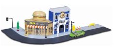 BUR31507 - Set Deluxe - avec voiture LAMBORHINI et 2 Structures