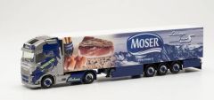Camion avec remorque frigorifique 3 essieux LECHNER TRANS – VOVLO FH GL 4X2
