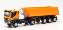 HER315111 - Camion avec benne 3 essieux TRAKKER SCHMITZ – IVECO 4x2