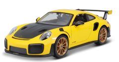 MST31523 - Voiture de 2018 couleur jaune et noire - PORSCHE 911 GT2 RS Édition spécial