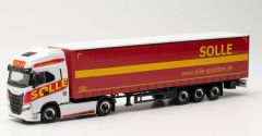 HER315326 - Camion avec remorque bâchée 3 essieux SOLLE – IVECO S-WAY 4X2