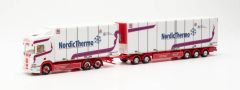 HER315500 - Camion avec remorque 5 essieux SALONEN NORDIC THERMO – SCANIA CR 20 HD 6x2