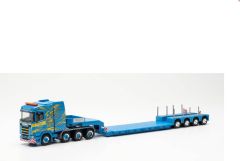 HER315623 - Camion avec plateau surbaissé 4 essieux MARTIN WITTWER AG – SCANIA CS 20 ND