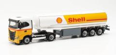HER315685 - Camion avec remorque citerne 3 essieux SHELL – IVECO S-WAY ND 4x2