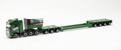 HER315845 - Camion avec plateau surbaissé 7 essieux KUBLER – VOLVO FH 16 GL 2020 8x4