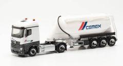 HER315975 - Camion avec remorque citerne 3 essieux CEMEX – MERCEDES ACTROS STREAMSPACE 4x2